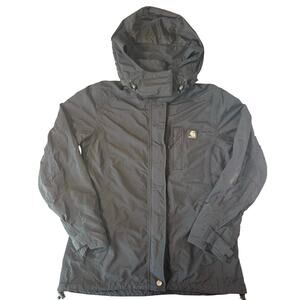 Carhartt Women's Waterproof Rain Jacket – Black – Small